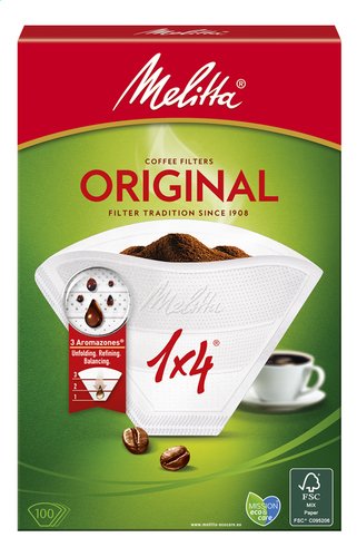 Filterzakje Melitta 1x4 (100)