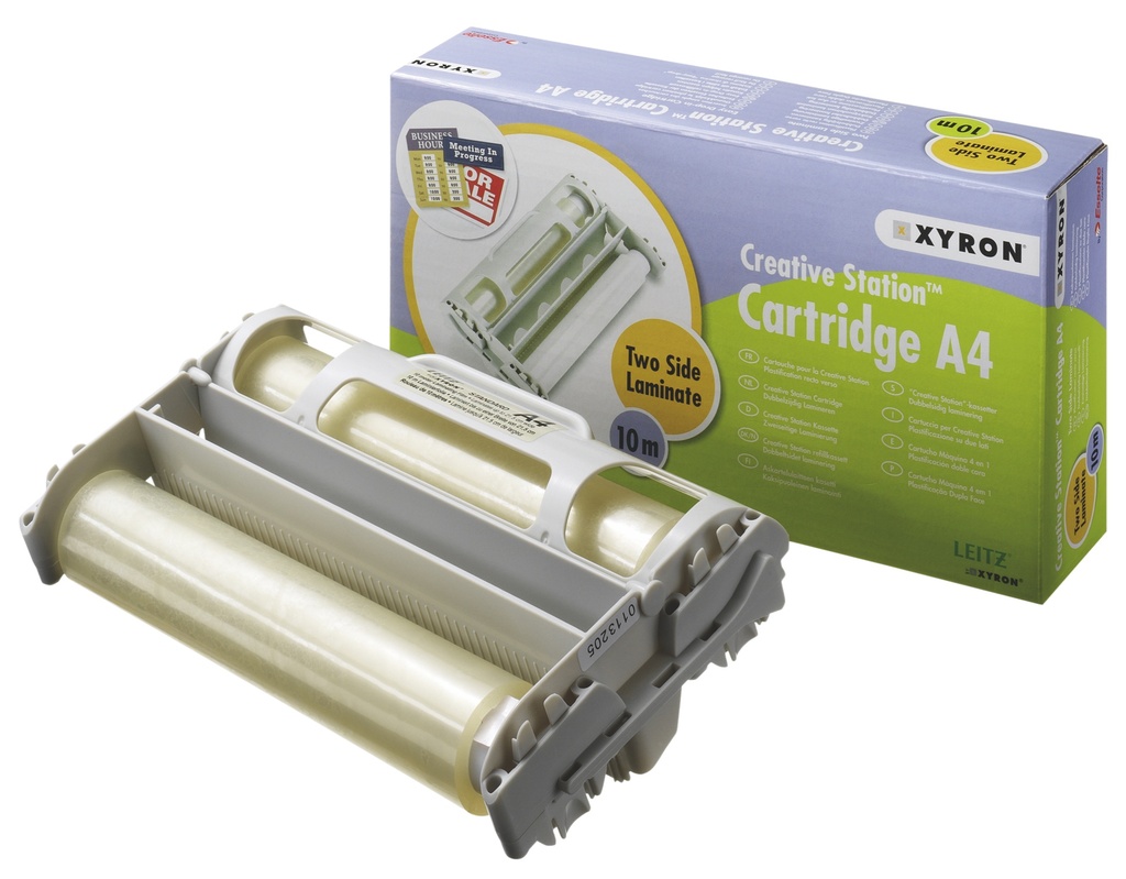 Lamineercassette Xyron A4 10m. 2x80 micron