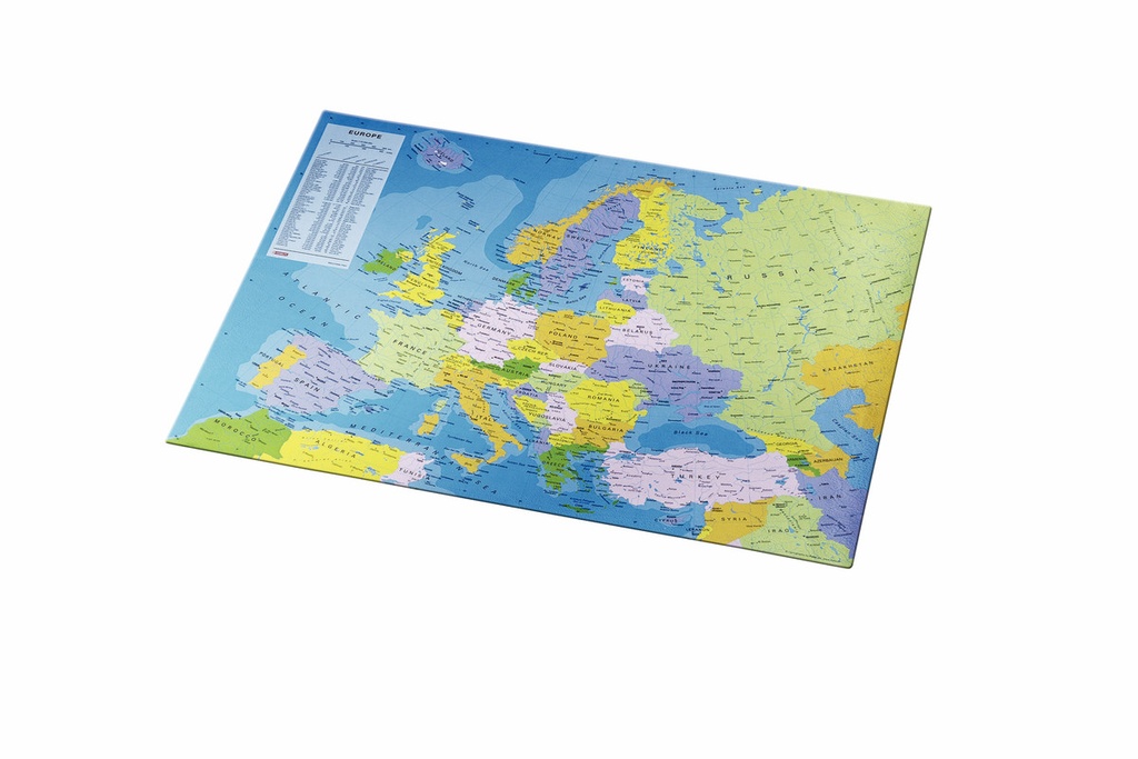 Bureauonderlegger Esselte Europost PVC 41x54cm Europa FR