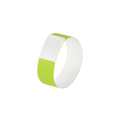 Evenementenbandjes Sigel Super Soft 255 x 25mm neon groen (120)