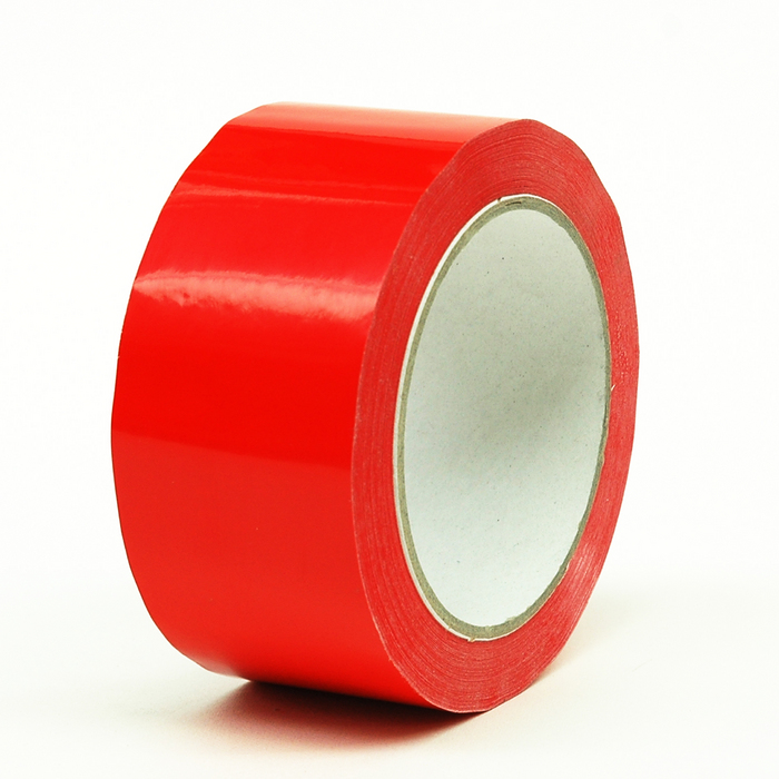 Etitape PVC 50mm x 66m 37 micron rood