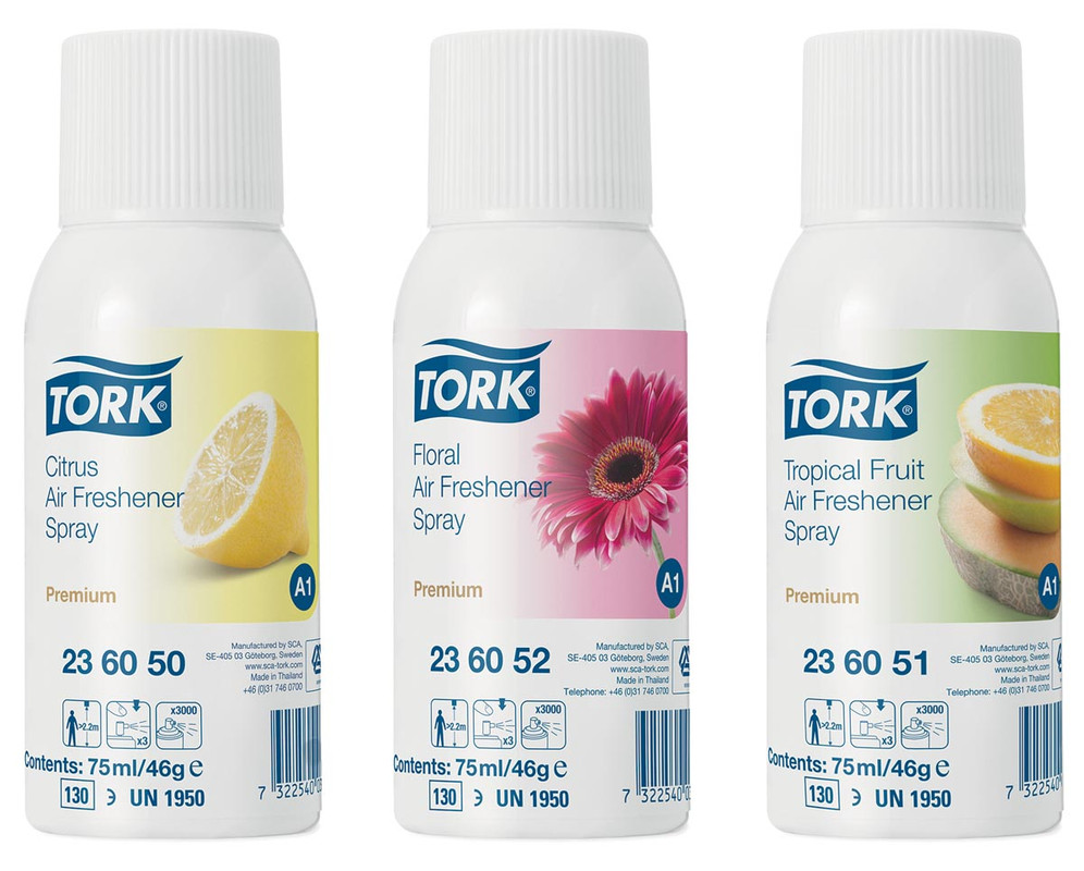 Luchtverfrisser Tork Mix A1 75ml (12)