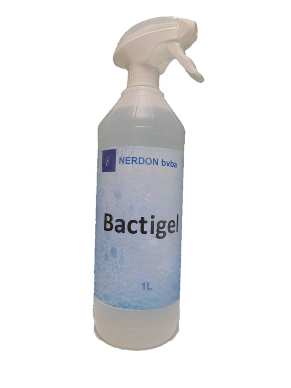 Desinfecteermiddel Nerdon Bactigel 80% alcohol 1l