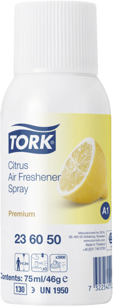 Luchtverfrisser Tork Citrus A1 75ml (12)