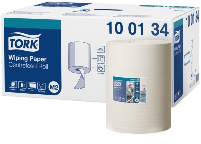 Poetsdoek Tork Centerfeed M2 1-laags 275mx25cm wit (6)