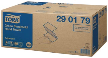 Handdoek Tork Advanced Green H3 Z-vouw 2-laags 250vel (15)