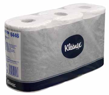 Toiletpapier Kleenex 350 vel 3-laags 6rl (6)