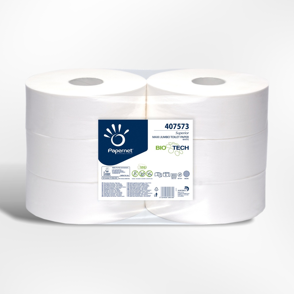 Toiletpapier Papernet maxi jumbo biotech enzymen 2-laags (6)