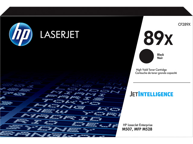 Toner HP Mono Laser 89X LaserJet Enterprise M507 10.000 pag. BK