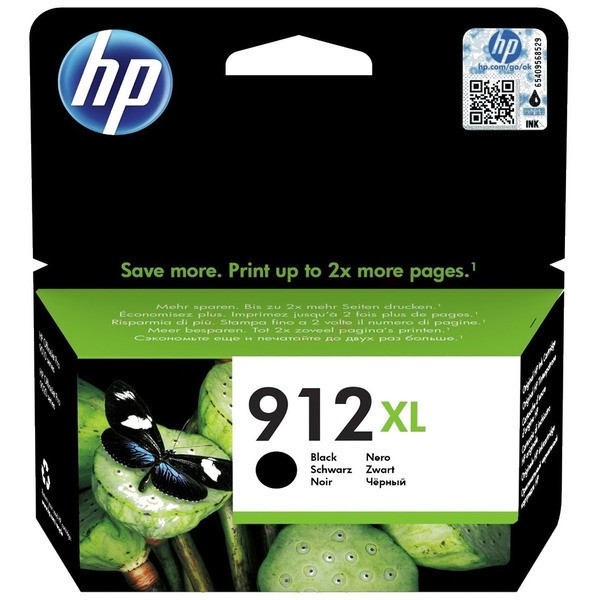 Cartridge HP inkjet 912XL voor officejet 80xx  825 pag BK