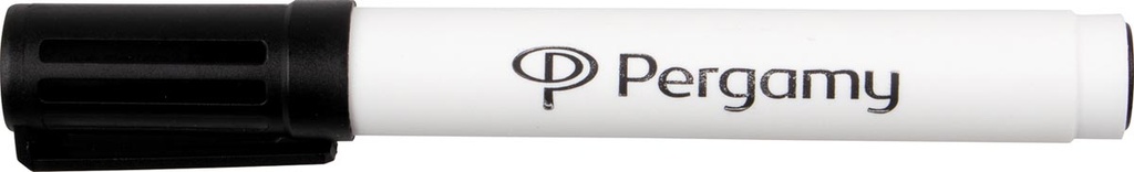 Whiteboardmarker Pergamy ronde punt 1-3mm zwart