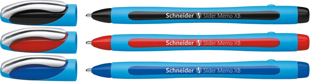 Balpen Schneider Slider Memo XB 1,4mm ass (3) (150293)