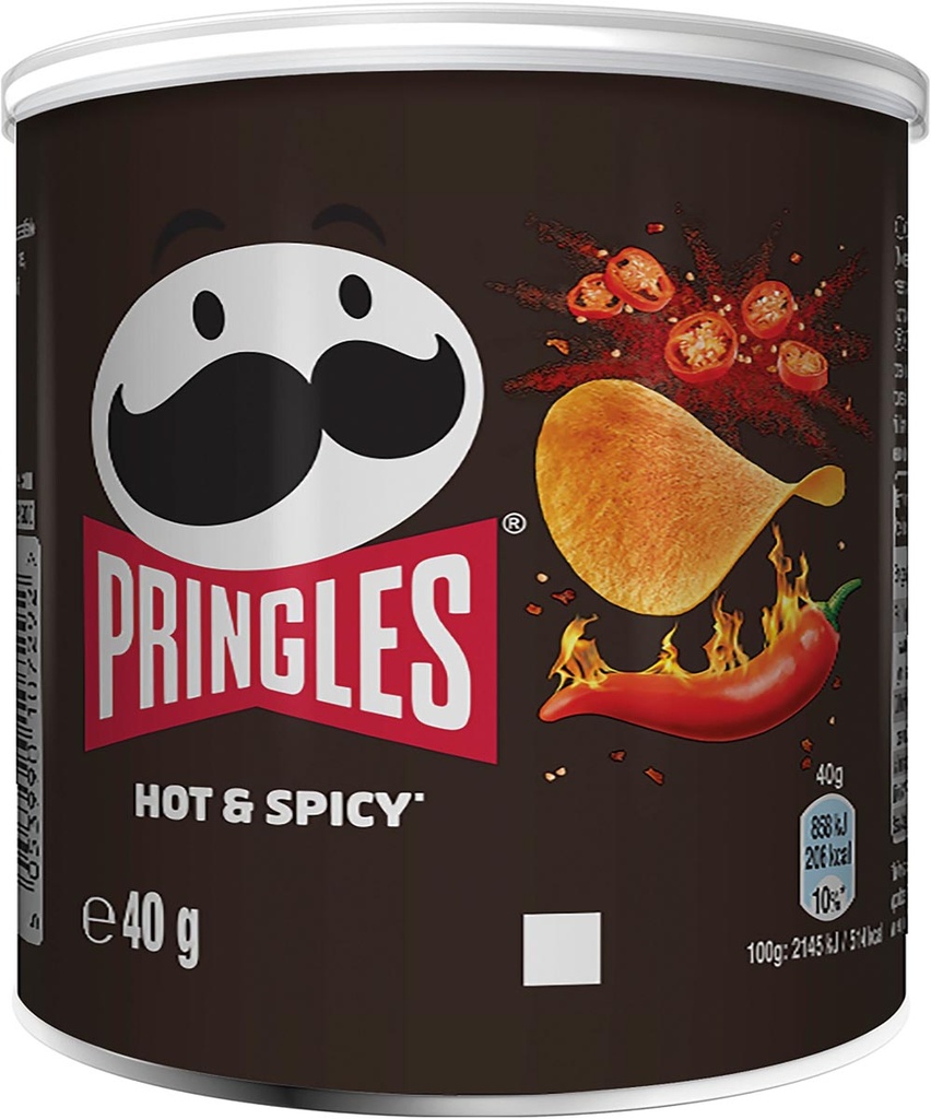 Chips Pringles Hot & Spicy 40g