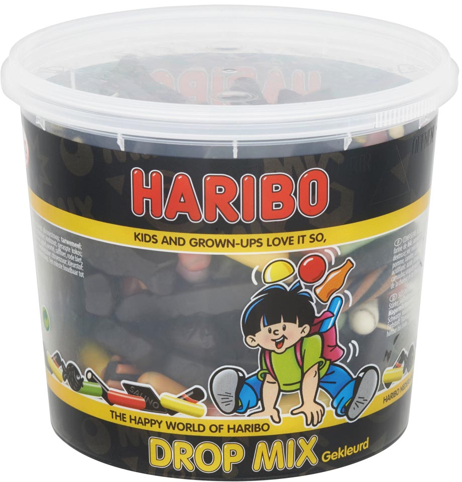 Snoepgoed Haribo dropmix emmer 650g