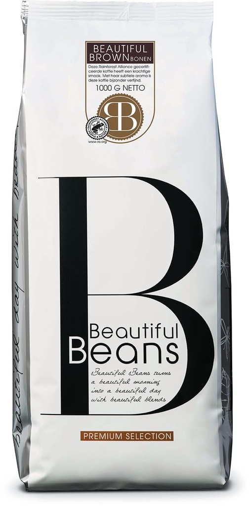 Koffiebonen Beautiful Beans Brown Boon 1kg