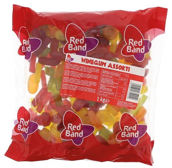 Winegum Red Band Zak 1kg