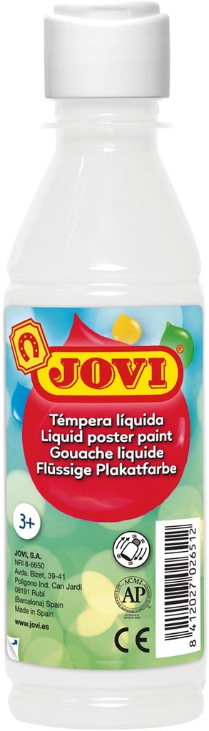 Plakkaatverf Jovi 250ml Wit