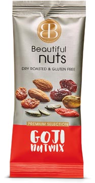 Noten Beautiful Nuts Zakje van 50gr Goji mix