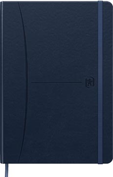 Smart journal Oxford Signature kunstleder A5 gelijnd 160 blz blauw