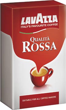 Gemalen koffie qualita rosa Lavazza 250 gr