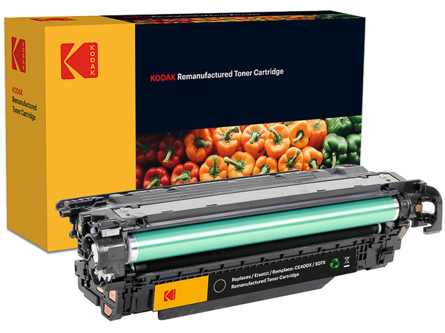 Toner Kodak voor HPCE400X Zwart