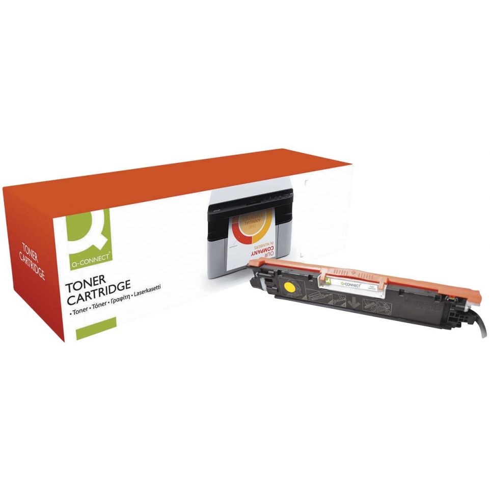 Toner Q-Connect voor HP CE312A YEL