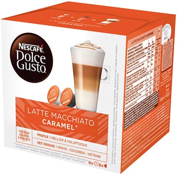 Koffiecapsules Nescafé Dolce Gusto Latte Macchiato Caramel (16)