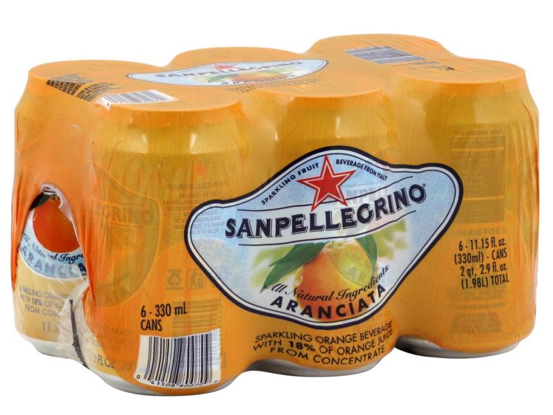 Limonade San Pellegrino Sinaasappel 33cl (6)