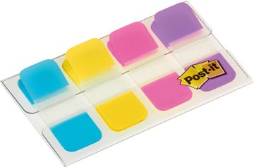 Index Post-it Strong 15,8 x 38,1 mm 4 kleuren met 10 tabs