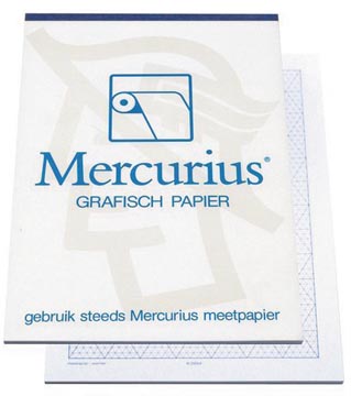 Isometrisch Grafisch Papier Mercurius 50 vel A3