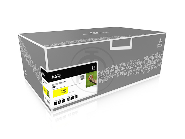 Toner Astar voor HP C9732A Geel