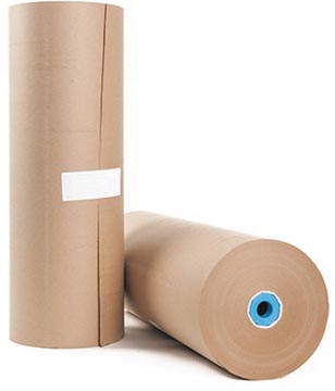 Inpakpapier op rol 70 gr/m² 280 m x 50 cm Kraft