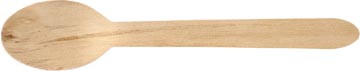 Lepel uit hout 16,5 cm (250)