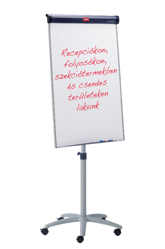 Flipchart Nobo Classic magnetisch met mobiele voet