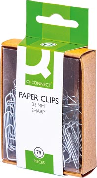 Papierklemmen Q-Connect 32mm (75)