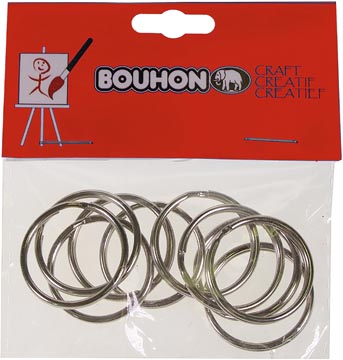 Bouhon Sleutelring, 25mm (10)