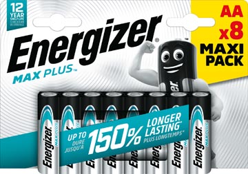 Batterijen Energizer Max Plus AA  (8)