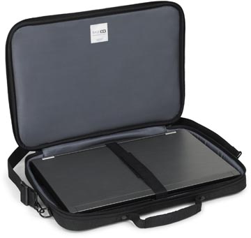 Base XX by Dicota Clamshell laptoptas, voor laptops tot 15,6 inch, zwart