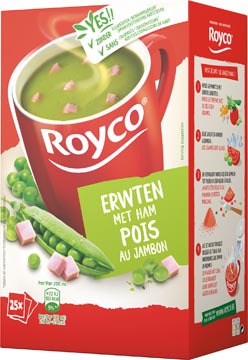 Royco soep erwt ham 25 zakjes