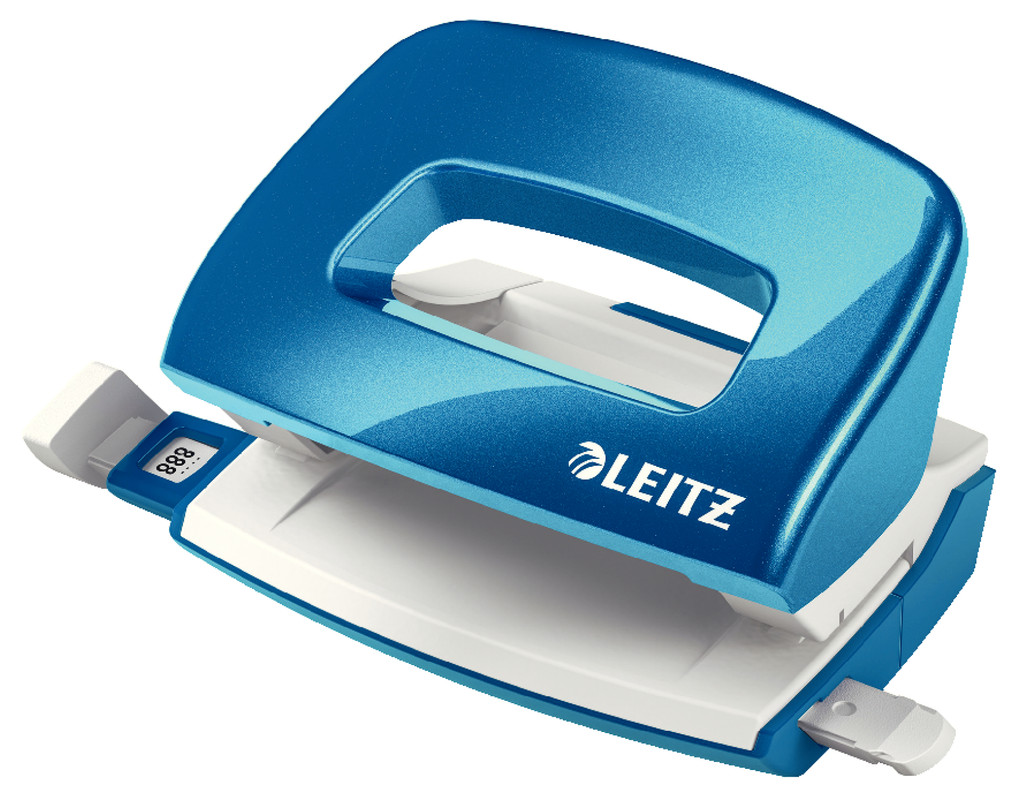 Kleine perforator Leitz NeXXt WOW Mini 2-gaats 10vel metallic