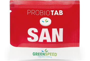 Sanitairreiniger Greenspeed Probio Tab tablet van 4,5 g