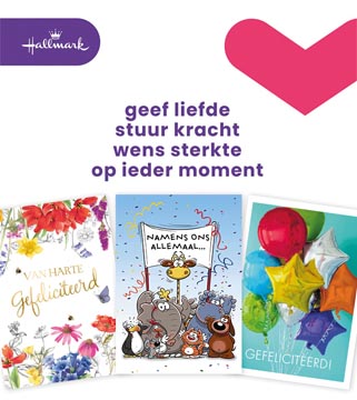 Wenskaarten navulset Hallmark A4 felicitatie (8)