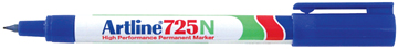 Permanent marker Artline 725 ronde punt 0.4 mm