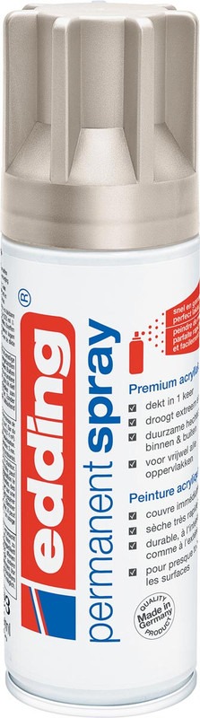 [TIM-5200940] Acrylverf Edding 5200 Permanent Spray Premium 200 ml mat (champagnegoud)