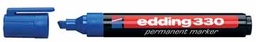 [TIM-330B] Permanent marker Edding 330 beitelpunt 1-5 mm (blauw)