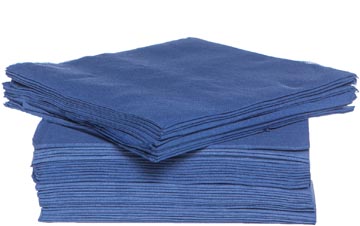 Servet Cosy & Trendy 38x38cm blauw (40)