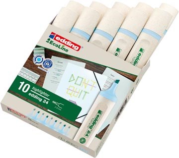 Markeerstift Edding Ecoline e-24 pastelblauw