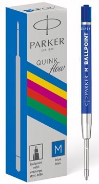 Navulling balpen Parker ECO blauwe inkt medium punt (20)