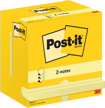 Z-Notes Post-It 76x127mm 100vel geel (12)