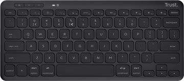 Toetsenbord draadloos Trust Lyra Eco qwerty zwart